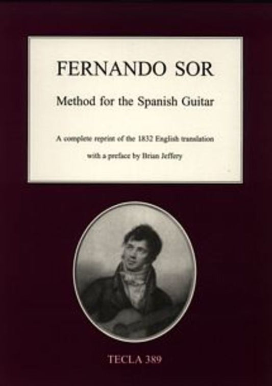Fernando Sor - Method For The Spanish Guitar (Softcover Book)