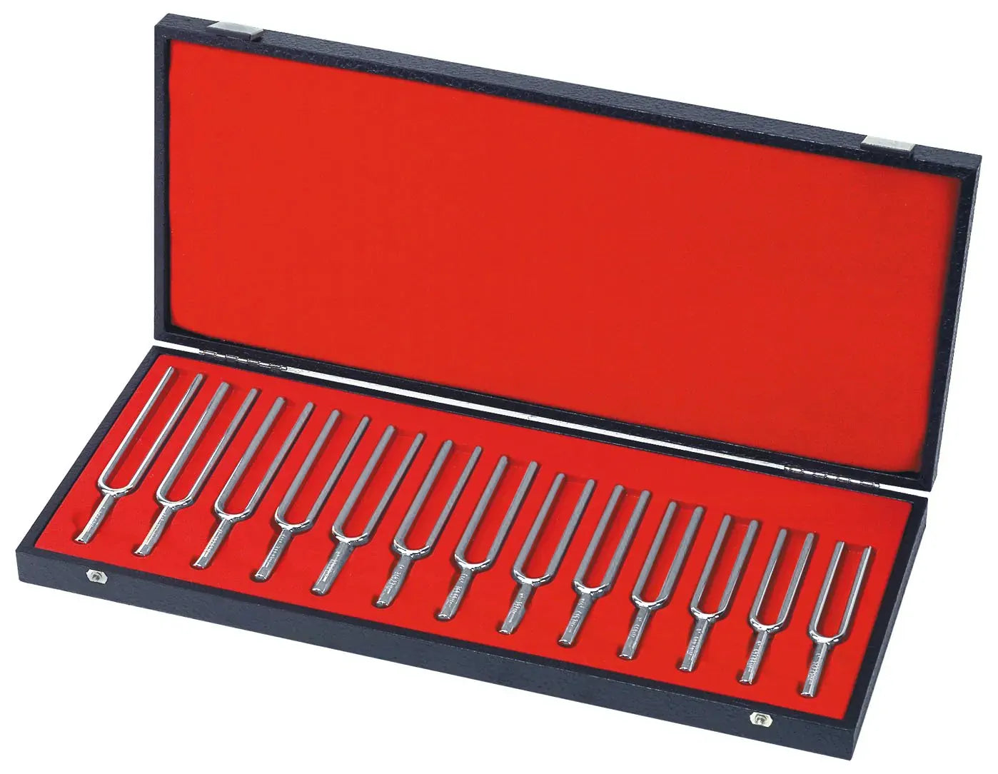 Wittner TF13 Tuning Fork Set C-C Chromatic with Wooden Case