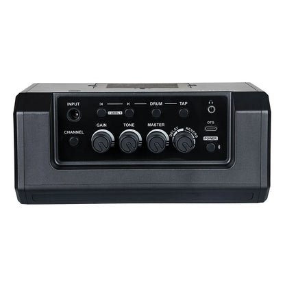 Aroma 10W Electric Guitar Amplifier with Drum Machine TG-08, Bluetooth, Effects, Rechargeable Battery, 5-6 Hours Playtime — view 3