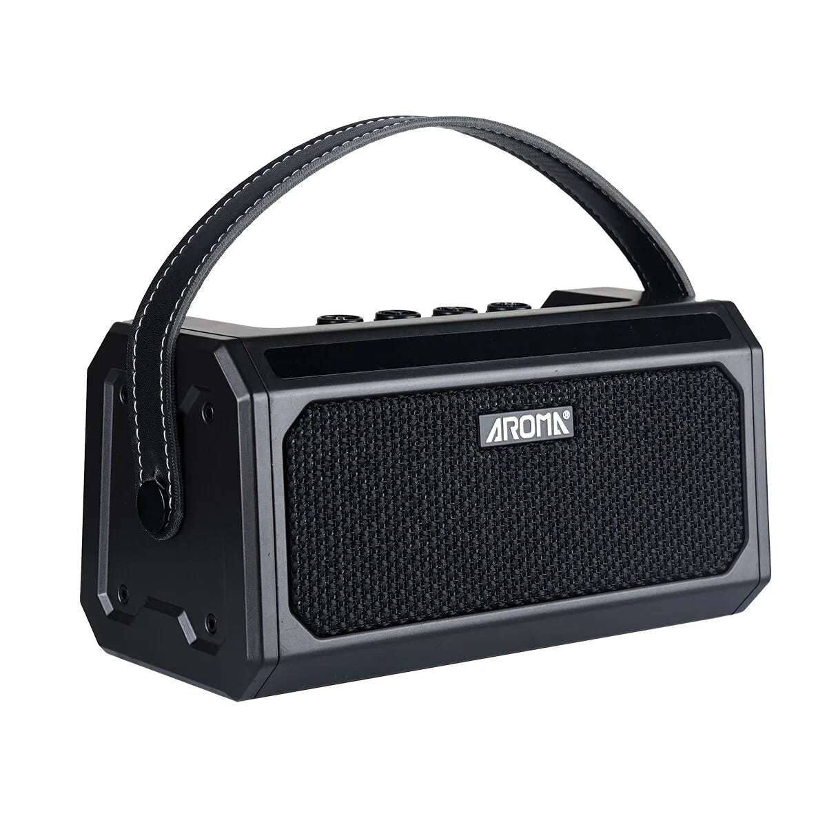 Aroma 10W Electric Guitar Amplifier with Drum Machine TG-08, Bluetooth, Effects, Rechargeable Battery, 5-6 Hours Playtime