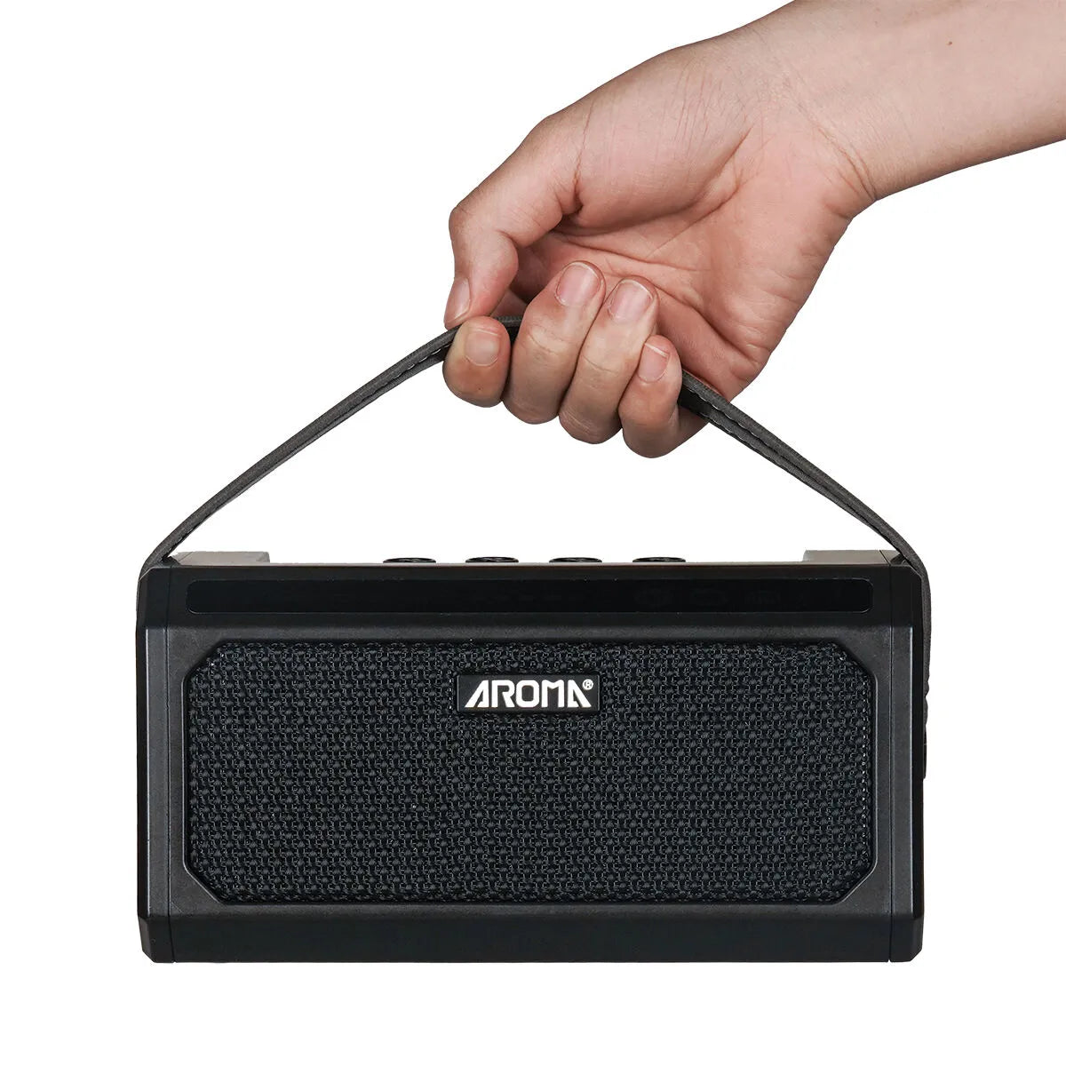 Aroma 10W Electric Guitar Amplifier with Drum Machine TG-08, Bluetooth, Effects, Rechargeable Battery, 5-6 Hours Playtime — view 2