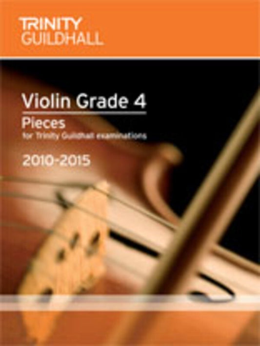 Violin Exam Pieces Gr 4 Violin Pt 2010 - 2015 (Softcover Book)