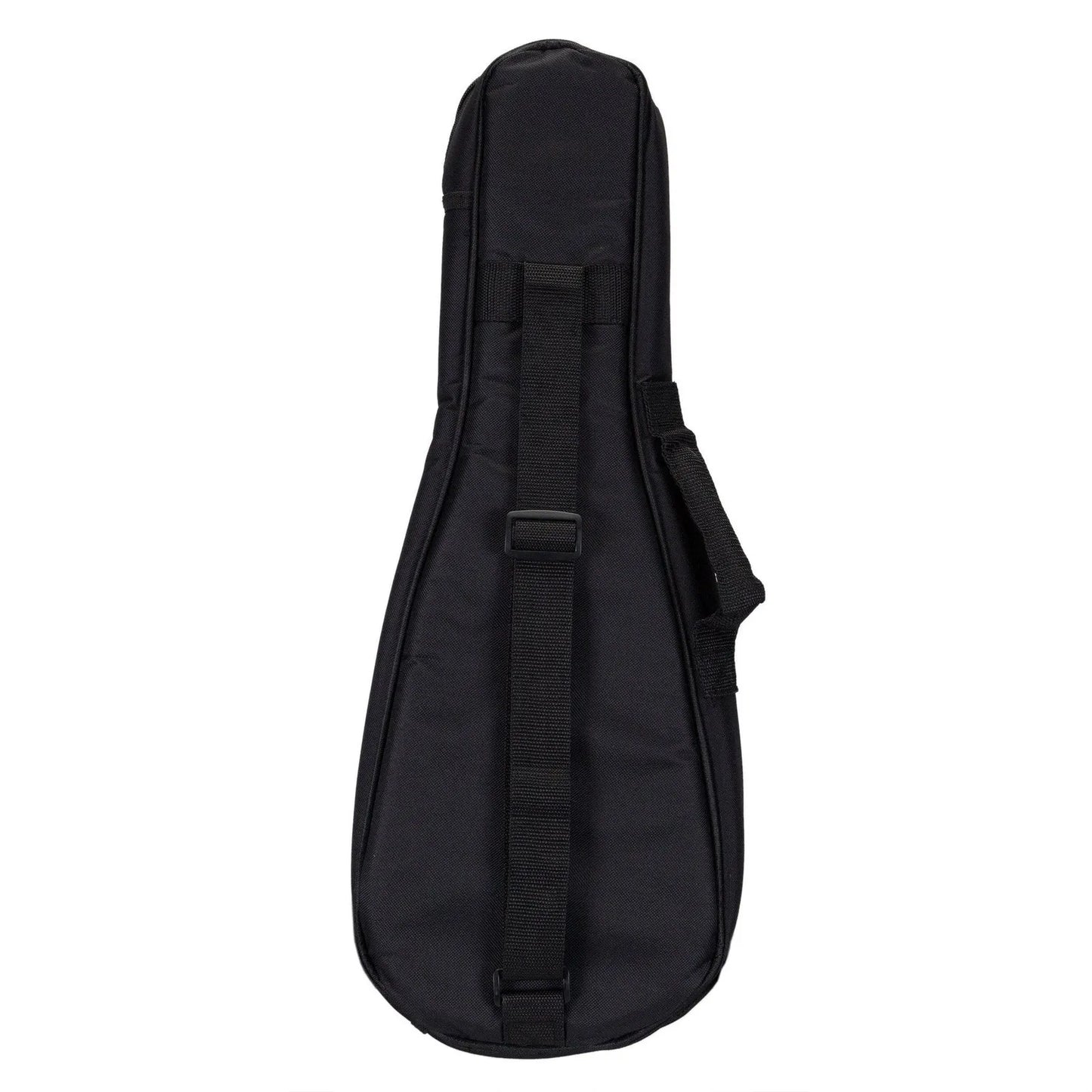 Tiki Deluxe Soprano Ukulele Gig Bag - Black, Heavy Duty Canvas, Waterproof, Padded, Accessories Pocket, Sturdy Handle, Metal Zippers — view 2