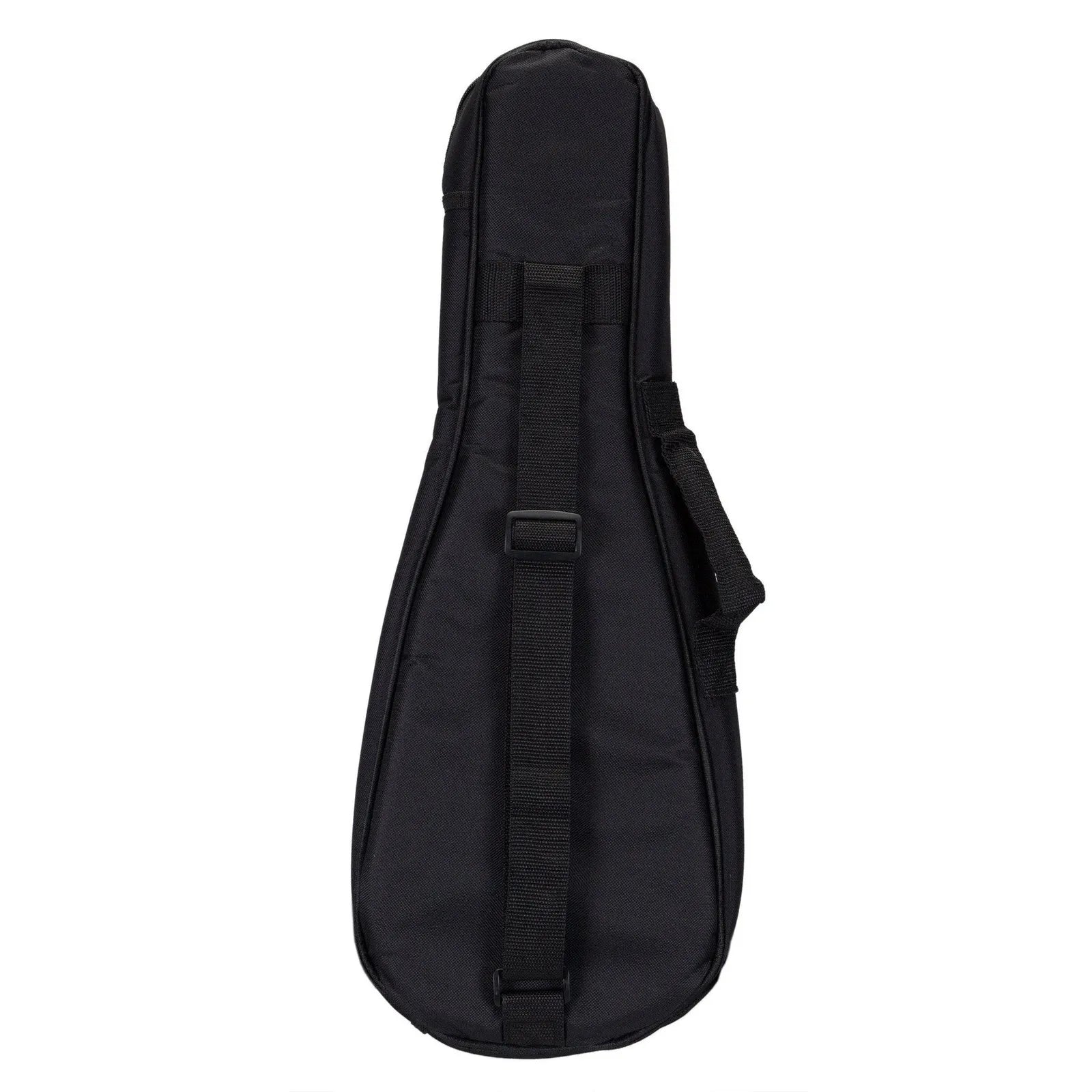 Tiki Deluxe Soprano Ukulele Gig Bag - Black, Heavy Duty Canvas, Waterproof, Padded, Accessories Pocket, Sturdy Handle, Metal Zippers — view 2