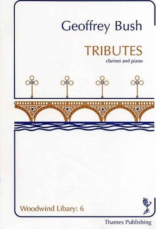 Bush - Tributes For Clarinet/Piano (Pod) (Softcover Book)