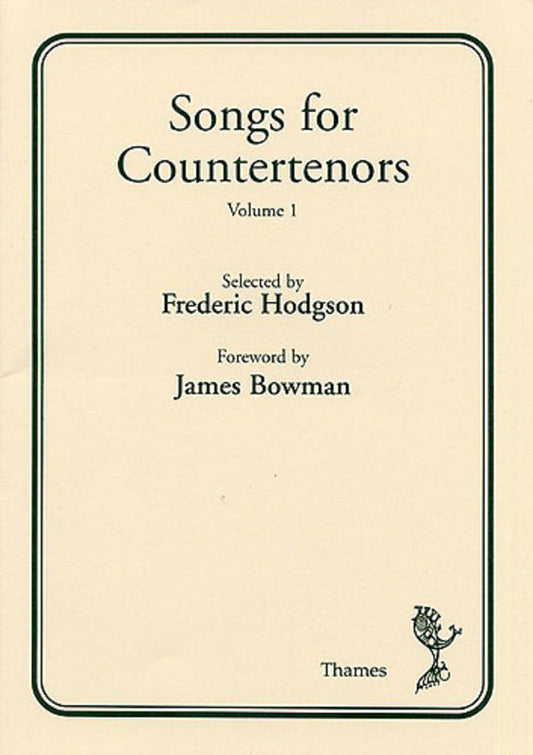 Songs For Countertenors Vol 1 Softcover Book (Classical Vocal)