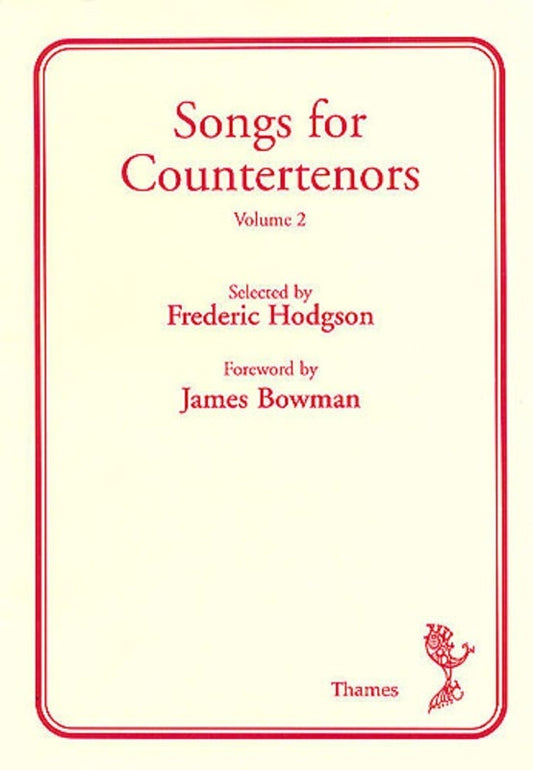 Songs For Countertenors Vol 2 Softcover Book (Classical Vocal)