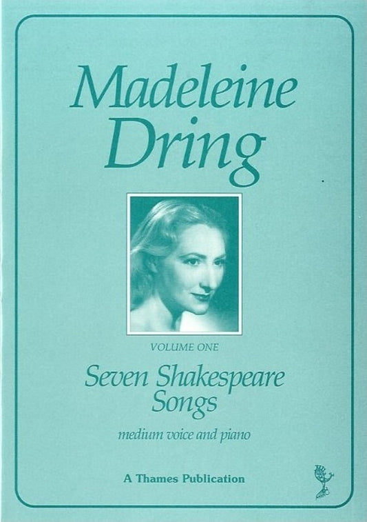 Dring - 7 Shakespeare Songs Vol 1 Medium Voice/Piano (Softcover Book)