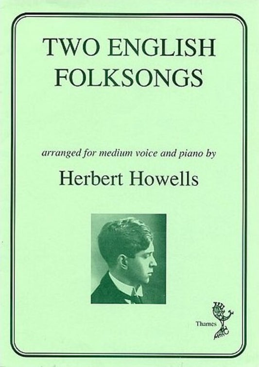 Howells - 2 English Folksongs Medium Voice/Piano (Softcover Book)