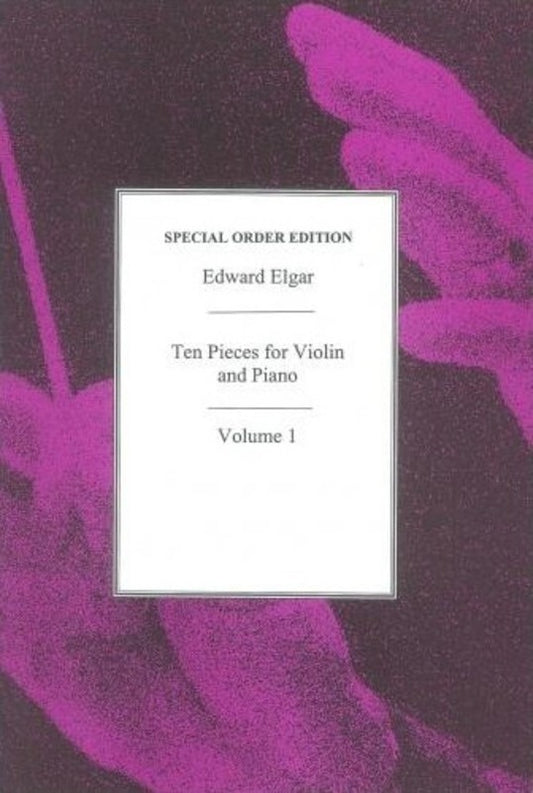 Elgar - 10 Pieces For Violin/Piano Vol 1 (Softcover Book)