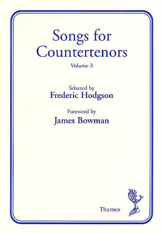 Songs For Countertenors Vol 3 Softcover Book (Classical Vocal)