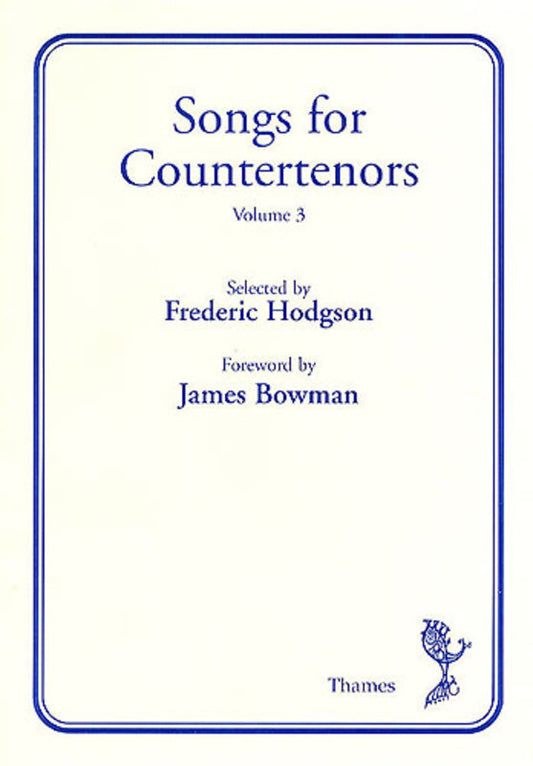 Songs For Countertenors Vol 3 Softcover Book (Classical Vocal)
