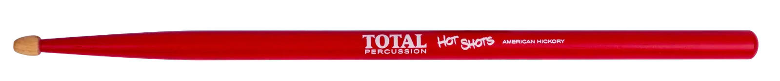 Total Percussion Hot Shot Sticks - Red