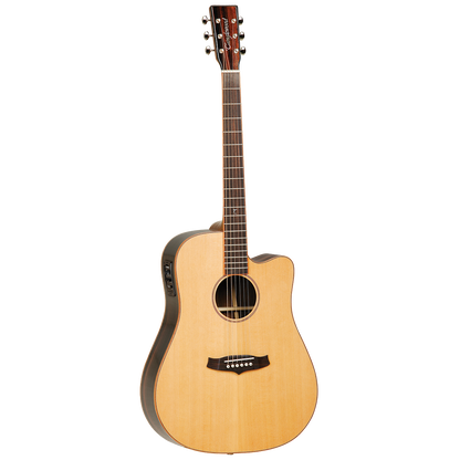 Tanglewood TWJDCE Java Dreadnought Cutaway Acoustic Guitar with Fishman Presys EQ
