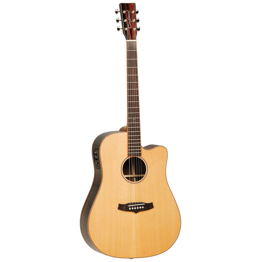 Tanglewood TWJDCE Java Dreadnought Cutaway Acoustic Guitar with Fishman Presys EQ