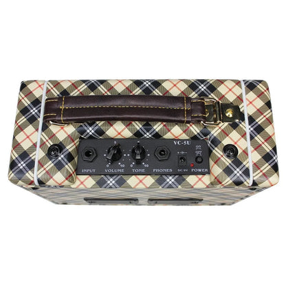 Tiki TK-UA2-CHK 5 Watt Portable Ukulele Amplifier Chequered Finish — view 3