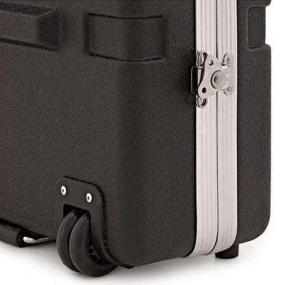 Torque 76-Key Adjustable ABS Keyboard Case with Wheels and Handles, Black Finish — view 3