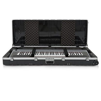 Torque 88-Key ABS Keyboard Case with Wheels and Adjustable Foam Padding — view 3