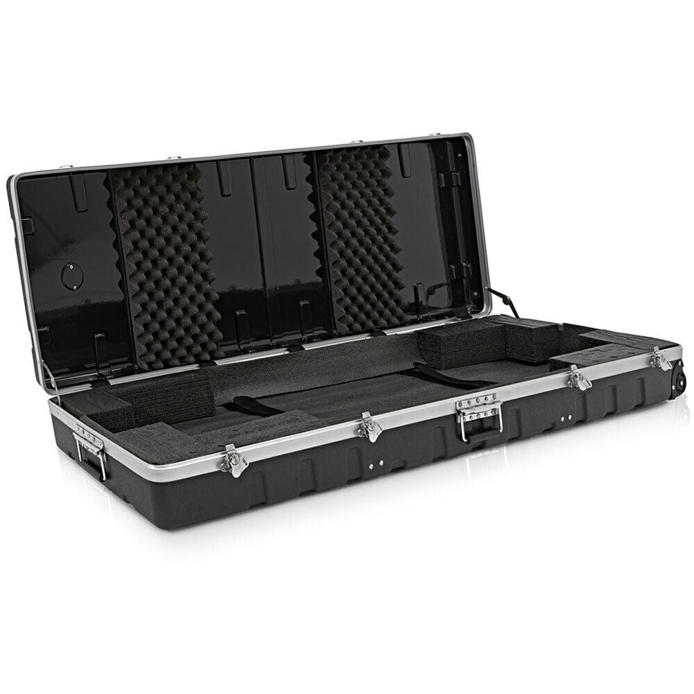 Torque 88-Key ABS Keyboard Case with Wheels and Adjustable Foam Padding — view 2