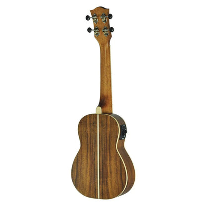 Tiki TKC-3P-NST Koa Electric Concert Ukulele with Gig Bag Natural Satin — view 2