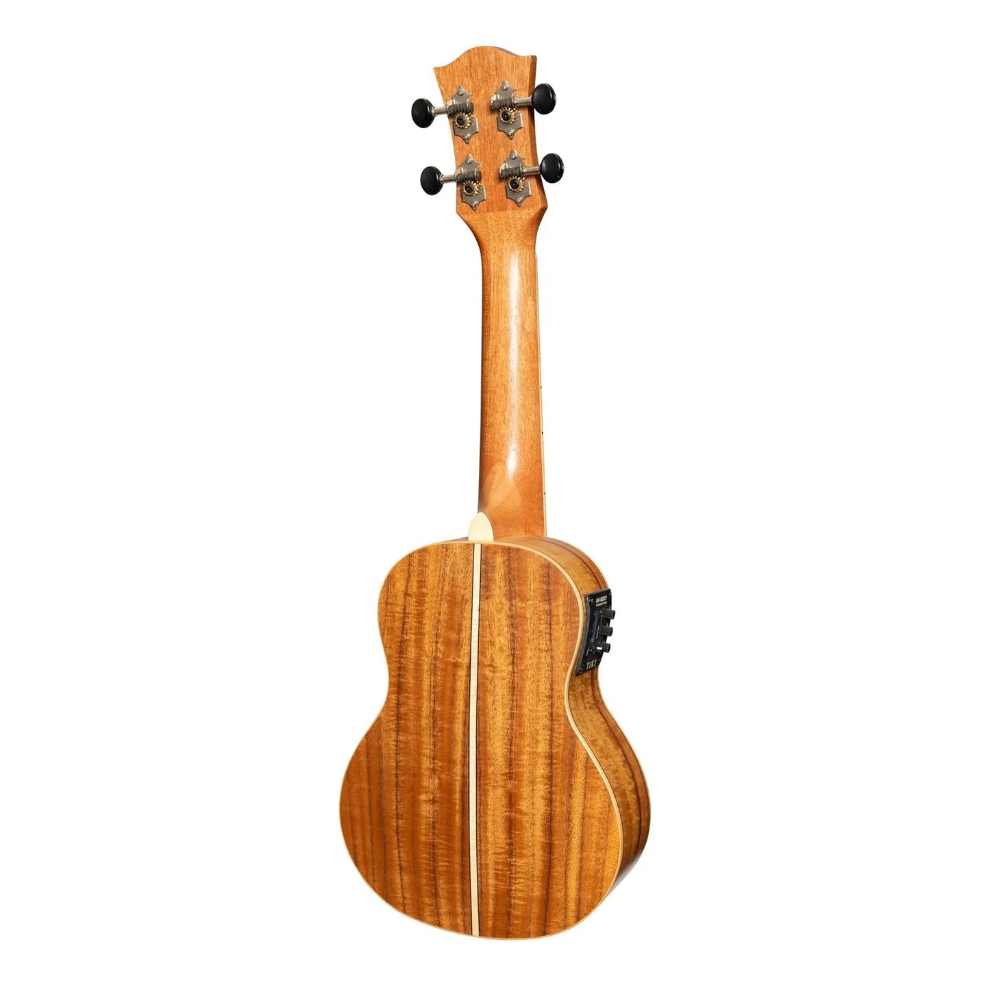 Tiki Koa Electric Soprano Ukulele TKS-3P-NST with Gig Bag Natural Satin — view 2