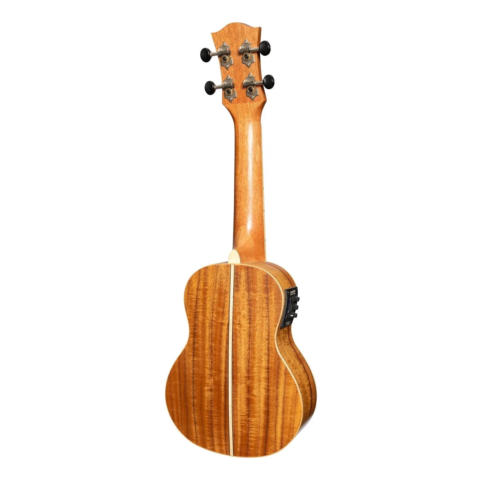 Tiki Koa Electric Soprano Ukulele TKS-3P-NST with Gig Bag Natural Satin — view 2