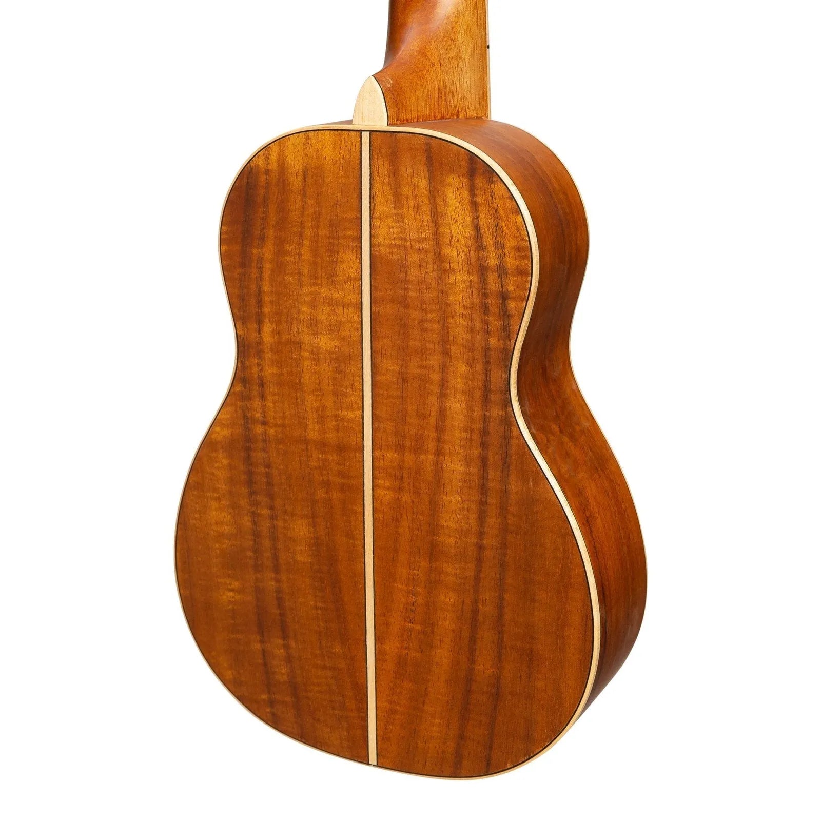 Tiki 9 Series Koa Solid Top Soprano Ukulele with Hard Case Natural Satin TKS-9-NST — view 5