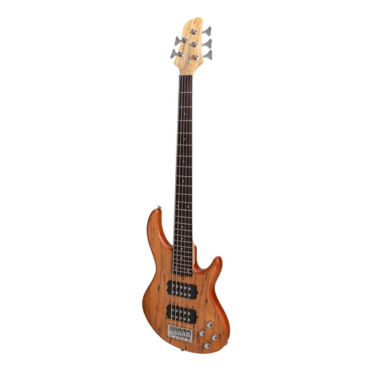 Tokai 'Legacy Series' 5-String Mahogany T-Style Contemporary Electric Bass Guitar (Natural Satin)