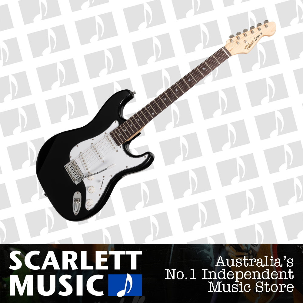 Tokai Legacy Series ST Style Electric Guitar Black — view 2
