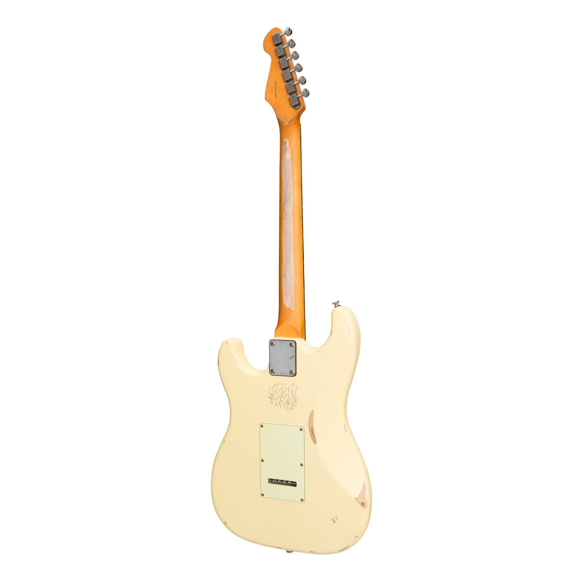 Tokai Legacy Series ST-Style HSS Relic Electric Guitar Hi-Gloss Cream TL-ST5-CRM — view 2