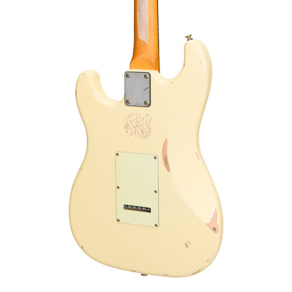 Tokai Legacy Series ST-Style HSS Relic Electric Guitar Hi-Gloss Cream TL-ST5-CRM — view 5