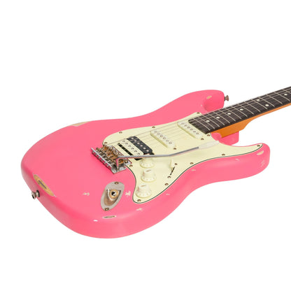 Tokai Legacy Series ST-Style HSS Relic Electric Guitar Hi-Gloss Pink TL-ST5-PK — view 6