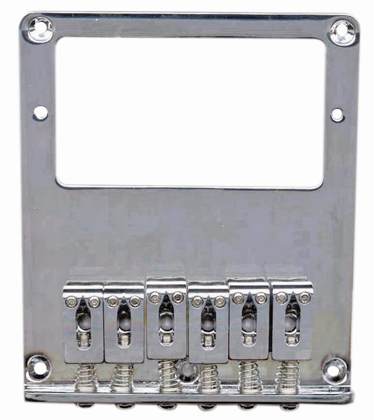 AMS TLK845 Bridge Tailpiece Tele Style H/Bucker Cut Out Chr