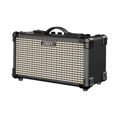 Aroma TM15BK 15W Black Electric Guitar Amplifier with Bluetooth & Effects