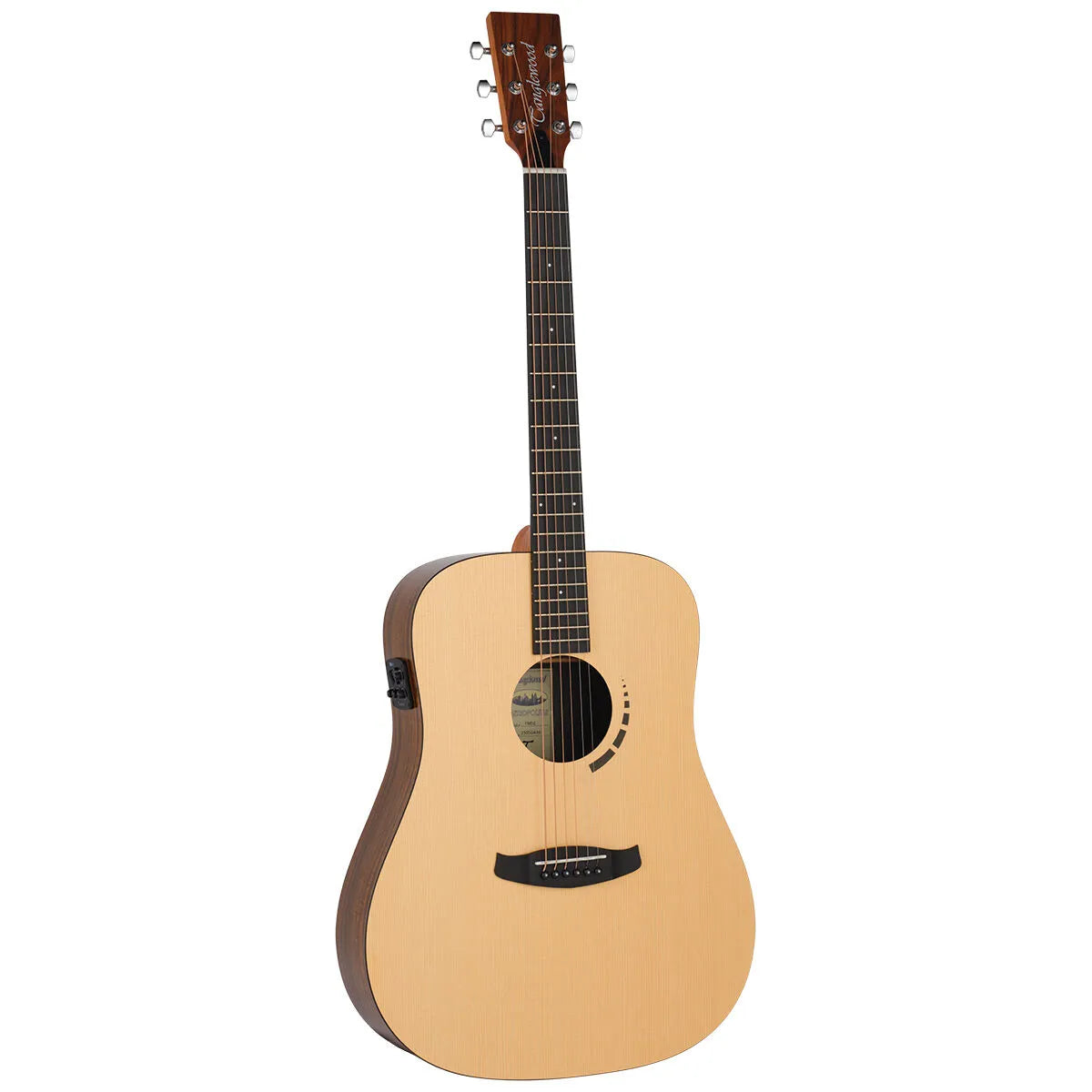 Tanglewood Metropolitan TM5-E Dreadnought Spruce/Koa Acoustic/Electric Guitar — view 2