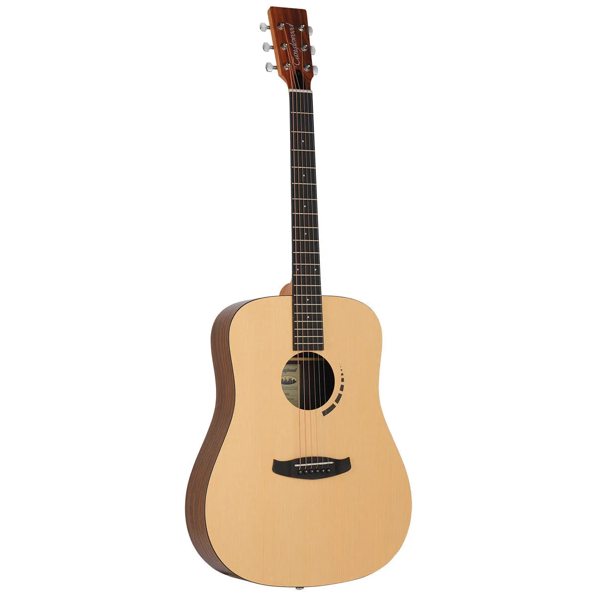 Tanglewood Metropolitan TM5 Dreadnought Acoustic Guitar Spruce/Koa Natural Satin Finish — view 2