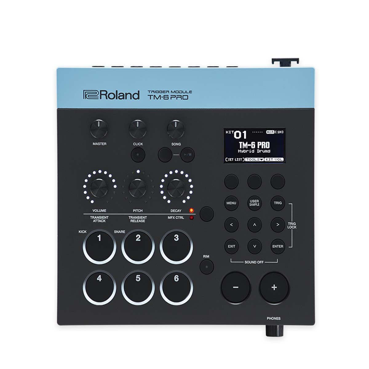 ROLAND TM-6 PRO Trigger Module - Versatile Drum Sound Engine for Live Performance and Studio Use — view 7