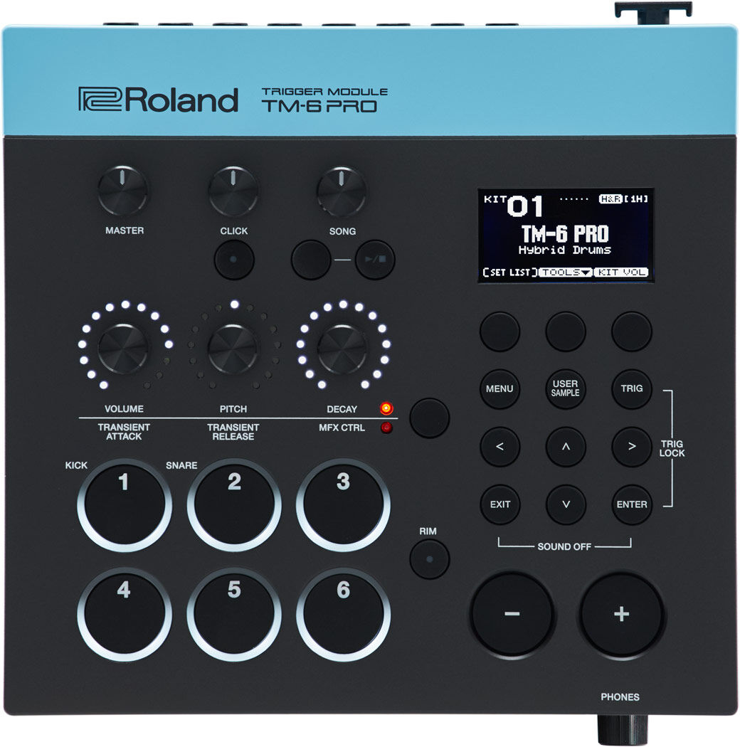 ROLAND TM-6 PRO Trigger Module - Versatile Drum Sound Engine for Live Performance and Studio Use — view 2