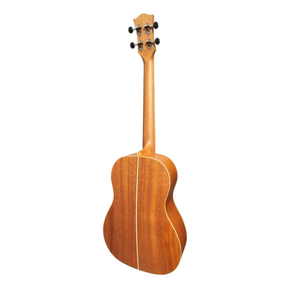 Tiki TMB-5-NST Mahogany Solid Top Baritone Ukulele with Hard Case Natural Satin — view 2
