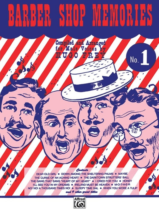 Barber Shop Memories 1 TTBB Choral Sheet Music
