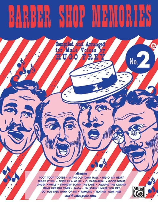 Barber Shop Memories 2 TTBB Choral Sheet Music
