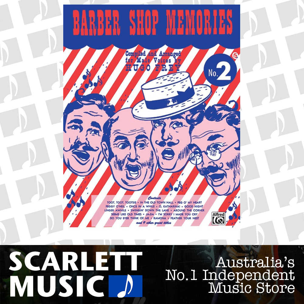 Barber Shop Memories 2 TTBB Choral Sheet Music — view 2