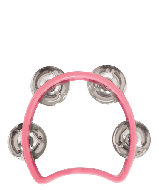 Mano Percussion 03 1/2 Inch Kids Tambourine - Pink TMP26P