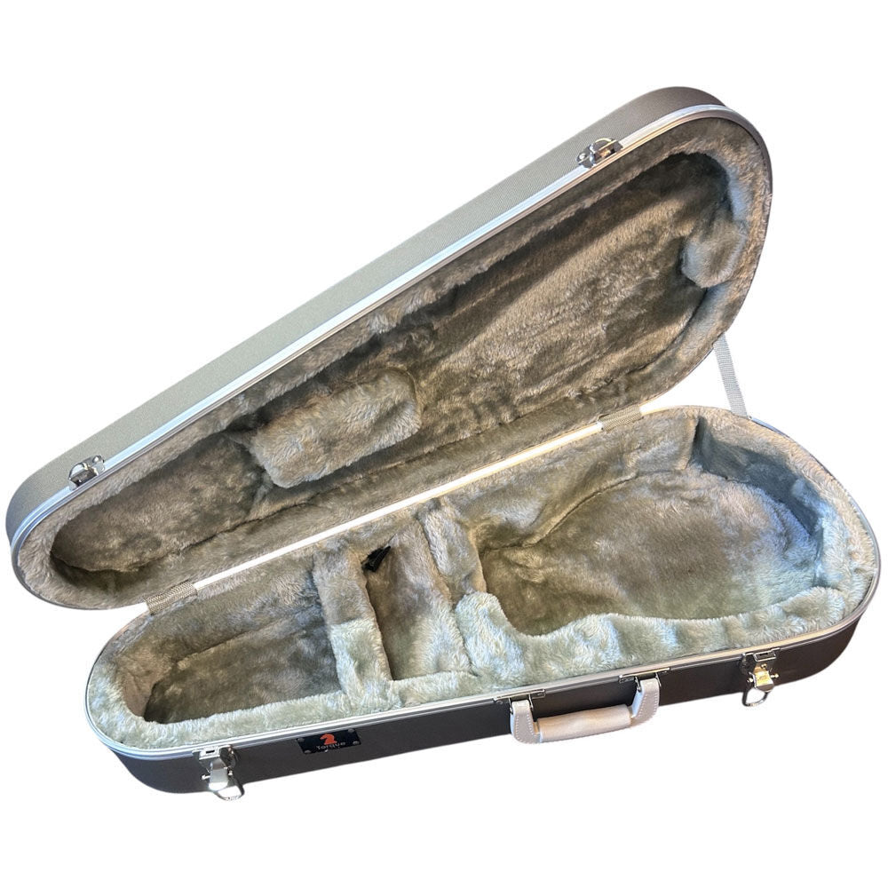 Torque Deluxe Molded ABS Mandolin Case with EPS Foam Interior and Plush Lining — view 2