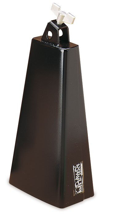 Toca Players Series 9-1/2" Black Cowbell with Eyebolt Assembly