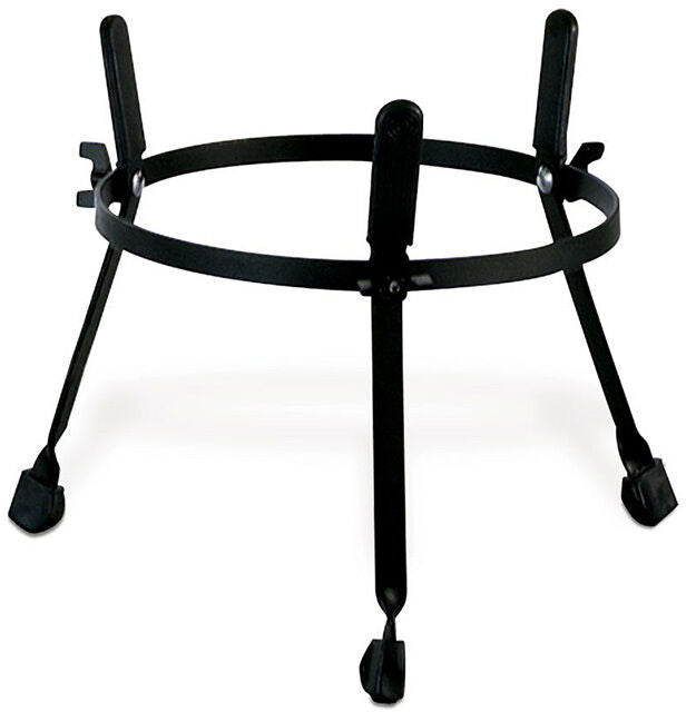 Toca 11" Sit Down Style Conga Stand - Metal Construction, Black Powder Coated Finish, For Seated Players, Fits 10" to 13" Conga Drums