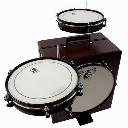 Toca Kickboxx Suitcase Drum Set with Bass, Snare, Tom and Accessory Posts — view 4