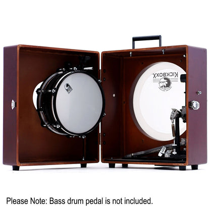 Toca Kickboxx Suitcase Drum Set with Bass, Snare, Tom and Accessory Posts — view 5