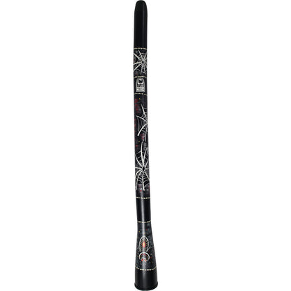 Toca 50" Curved Didgeridoo with Spider Design - Hand Painted, Lightweight Synthetic Shell — view 2