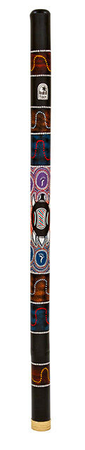 Toca Didgeridoo 47" Bamboo Turtle Design with Carry Bag